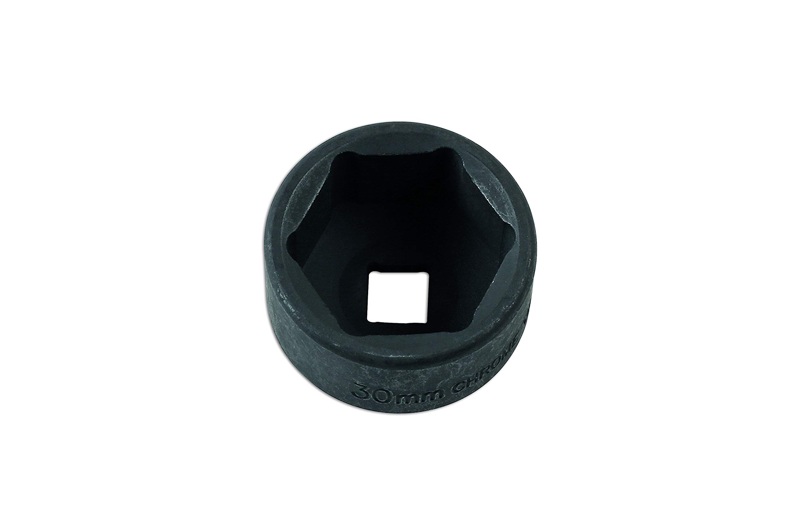 LASER 7257 Oil Filter Socket Chrome Vanadium 3/8"" Drive 30mm Low Profile