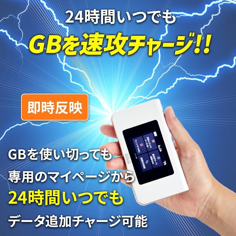 リチャージwifi Amazon.co.jp: 【リチャージWiFi】100ギガ付き 365日 車載wifi