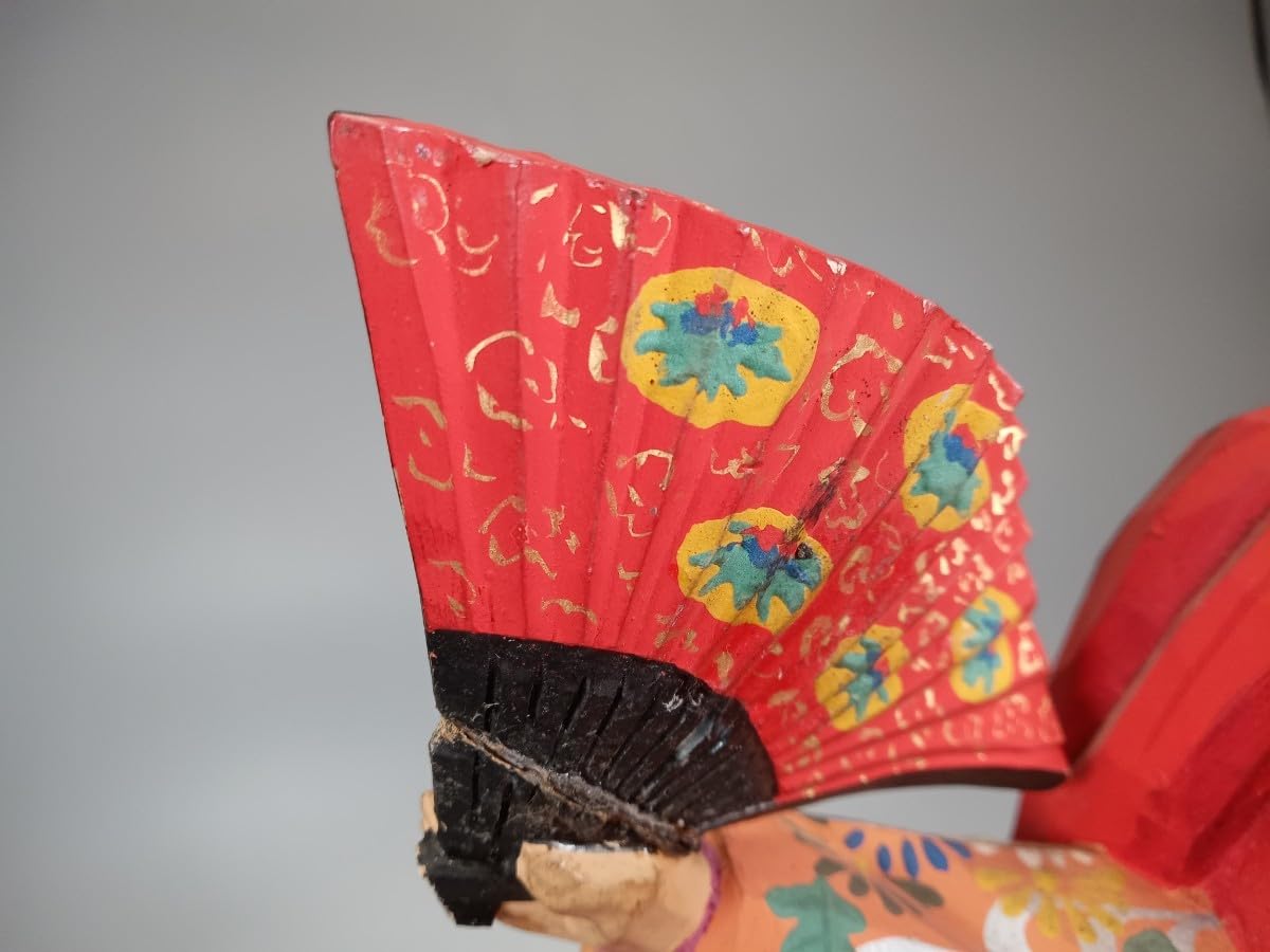 一刀彫 猩々 奈良一刀彫 奈良人形 橋本良寿 共箱 置物 Amazon.co.jp: 春日有職 奈良一刀彫 橋本良寿作 彩色一刀彫