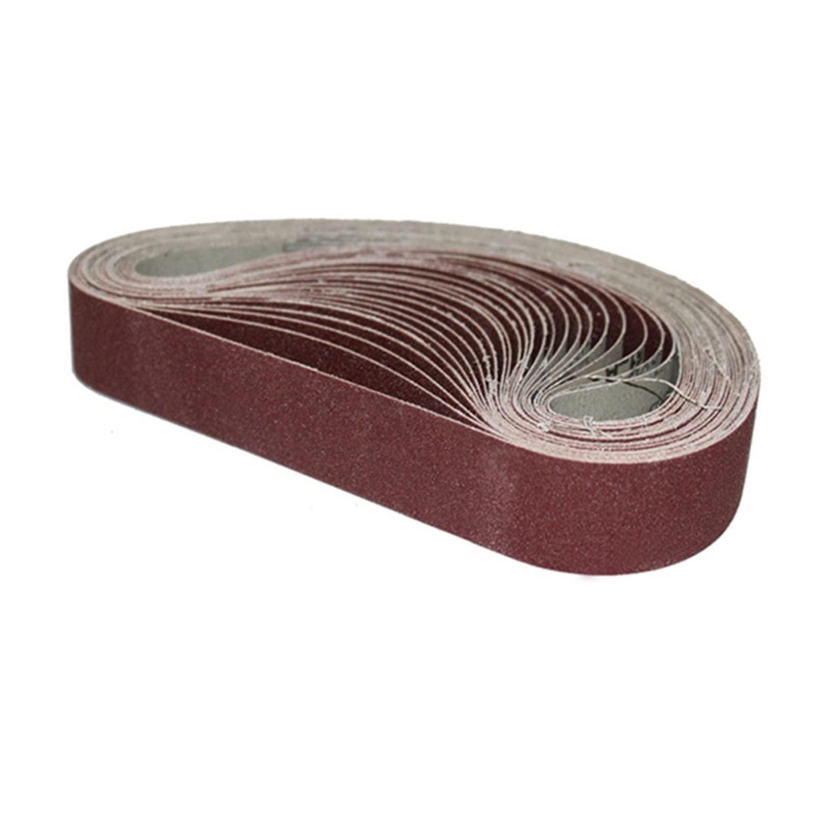 SHALLEZSOU Sander belt 20 * 520mm Sanding Belts 60-800 Grits Sandpaper Abrasive Bands For Sander Tool Wood Metal Polishing 10Pcs(10pcs P600)