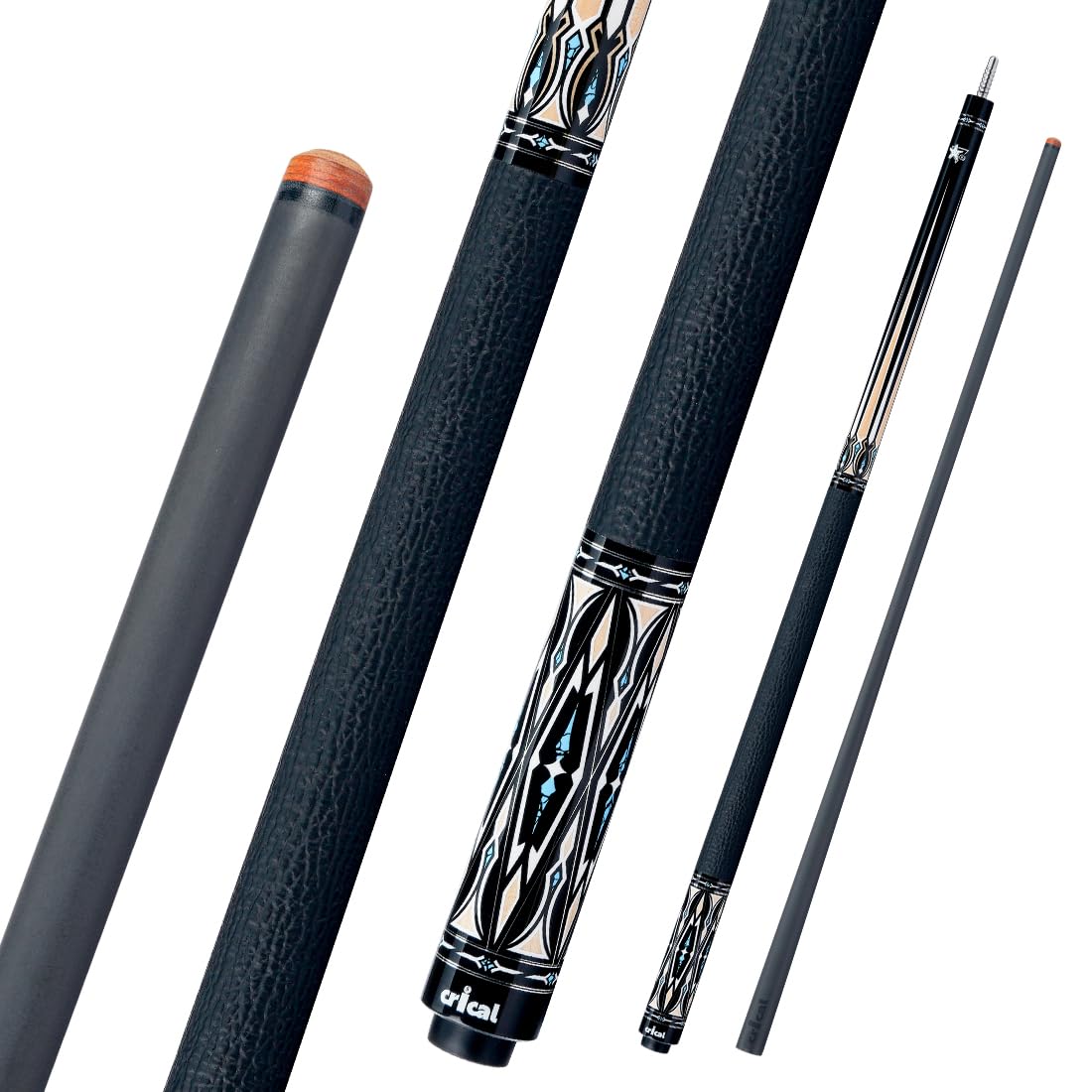CRICAL Carbon Fiber Pool Cue Stick CXD Series Professional Pool Sticks with Super Low Deflection Pro Taper Shaft Pool Cue Tournament Level Billiard
