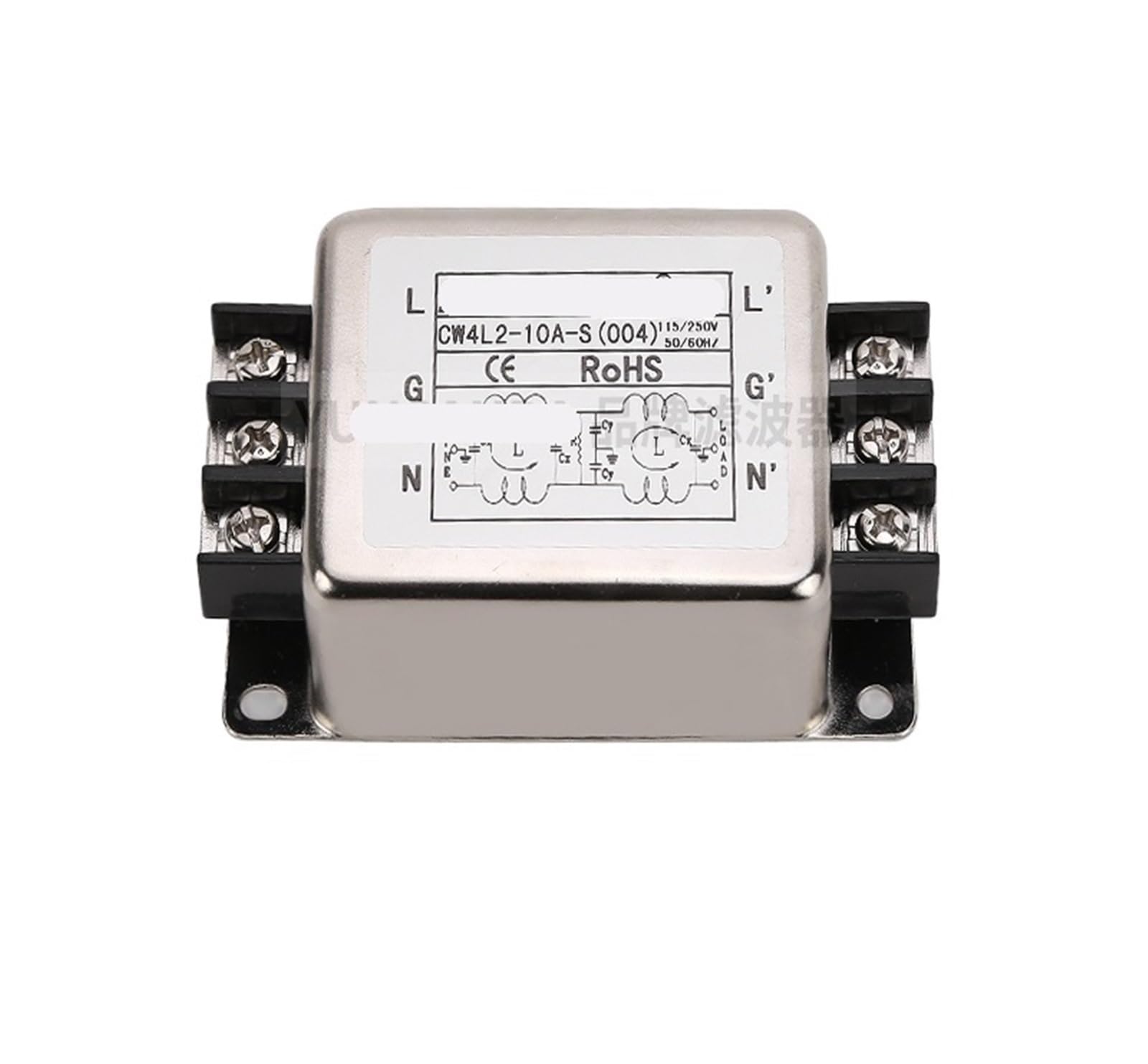 ETPBRIMSF CW4L2-3A-S Dual-stage enhanced power filter 220V anti-interference AC single-phase purifier(CW4L2-10A-S 004)