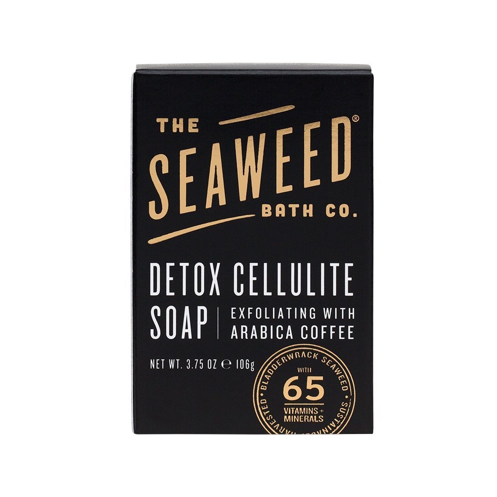 Seaweed Bath Co. Exfoliate Detox Body Soap, 3.75 Ounce, Sustainably Harvested Seaweed, Charcoal (Packaging May Vary) Seaweed Bath Co. Exfoliate Detox Body Soap, 3.75 Ounce, Sustainably Harvested Seaweed, Charcoal (Packaging May Vary)