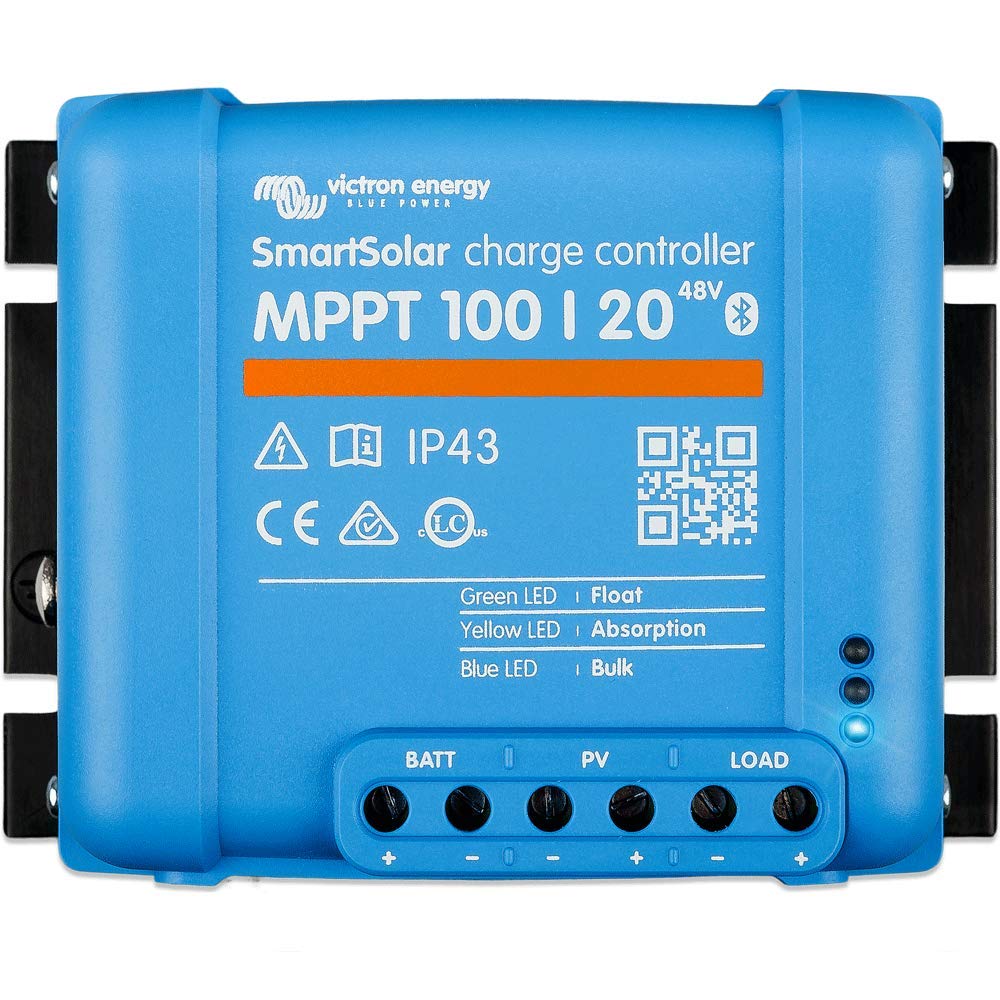 WATTSTUNDE SOLA Mono 260W Wohnmobil Solaranlage Komplett-Set, Victron MPPT Laderegler, Monokristallines Solarmodul, Montage-Set weiß, 0% Mwst