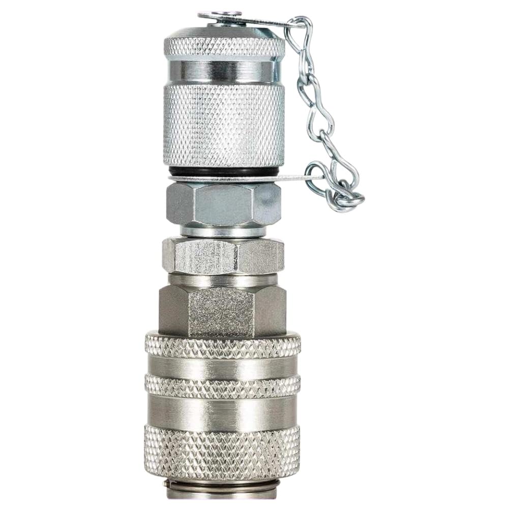 G1/8 Hydraulic Pressure Test Quick Connector Compatible with CASE PD Series Coupling