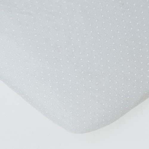Miniatura 7 de SheetWorld - Sábana bajera ajustable para cuna Chicco LullaGo portátil de 15 x 28 pulgadas, 100% algodón, hipoalergénica, suave como la mantequilla,
