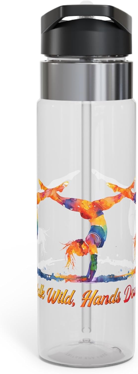 | Walk Wild Graffiti Water Bottle | 20 oz Straw w/Lid | Reusable