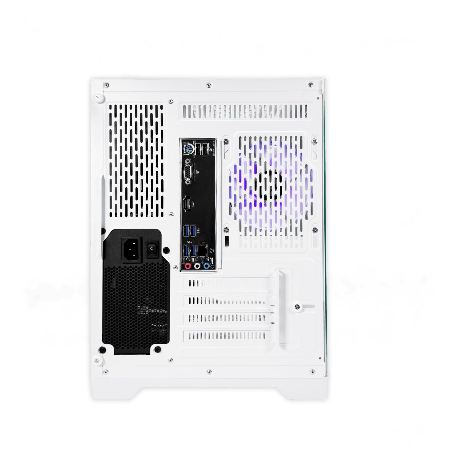 NitroPC - PC Gaming Avanzado (AMD Ryzen 5 3400G 4/8 4.2GHz, RX Vega 11, RAM 16GB, 480GB SSD, Windows 11 Pro, WiFi) Ordenador de sobremesa, PC Gamer (Blanco)
