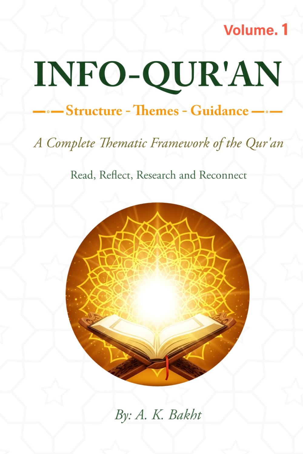 INFO-QUR'AN: A Thematic Framework of the Qur’an - Volume 1 - New Edition (Info-Qur'an - Structure - Theme - Guidance - A Thematice Framework of the Holy Qur'an)