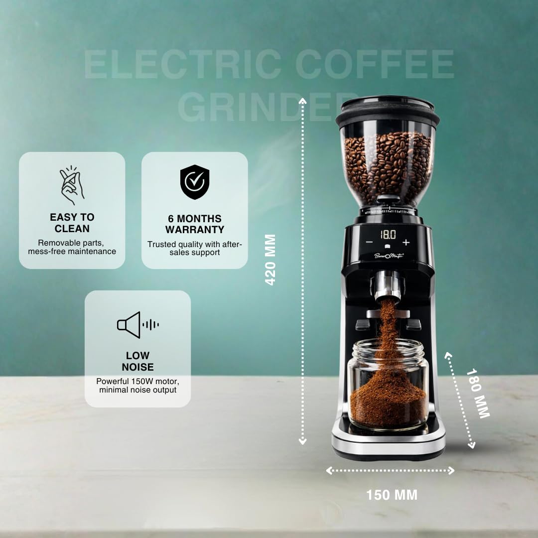 BEVEROMATIC Electric Coffee Grinder - 45 Settings -4 BEVEROMATIC Electric Coffee Grinder - 45 Settings -4