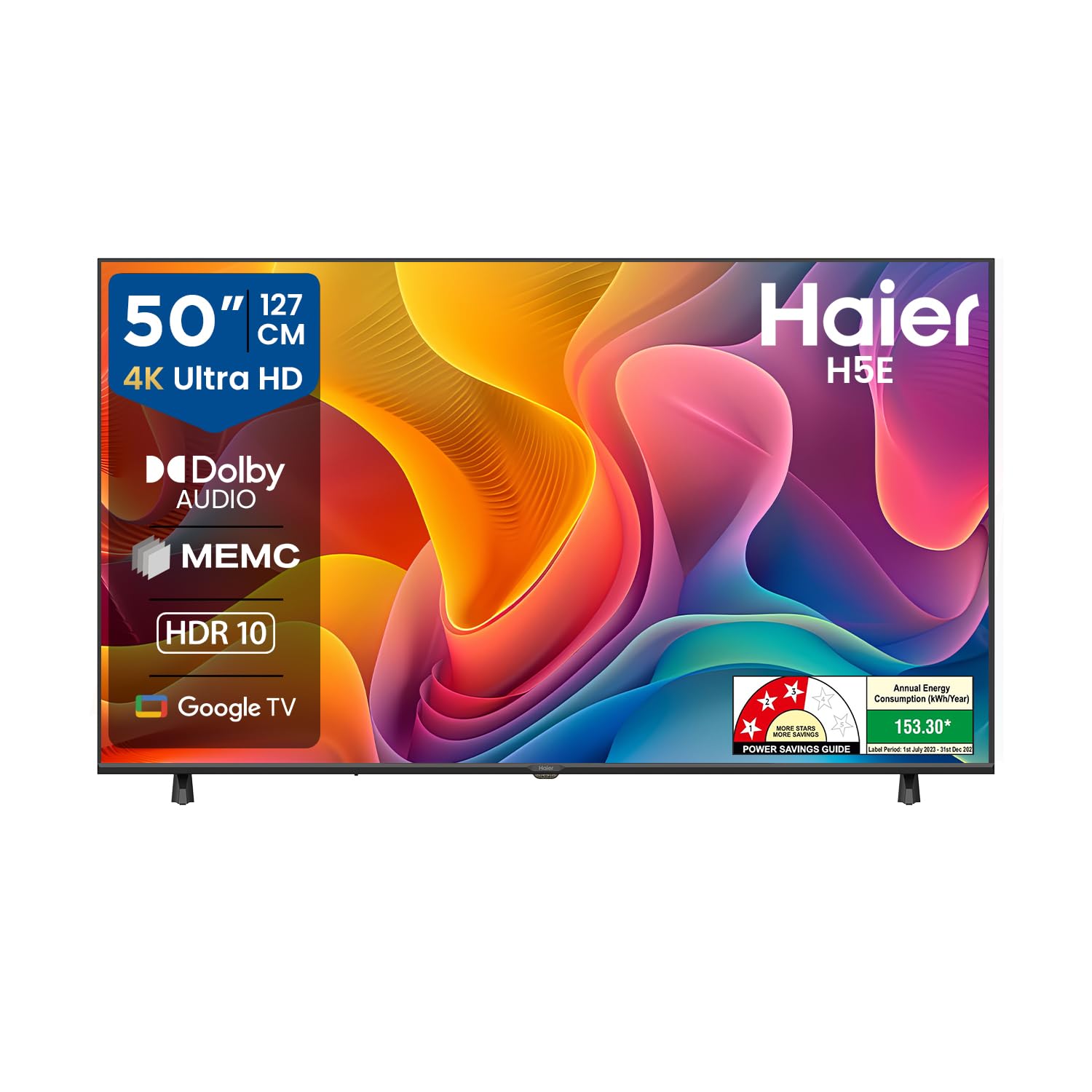 Haier H5E Series 127cm (50) 4K Ultra HD Smart LED Google TV 50H5E-image-30