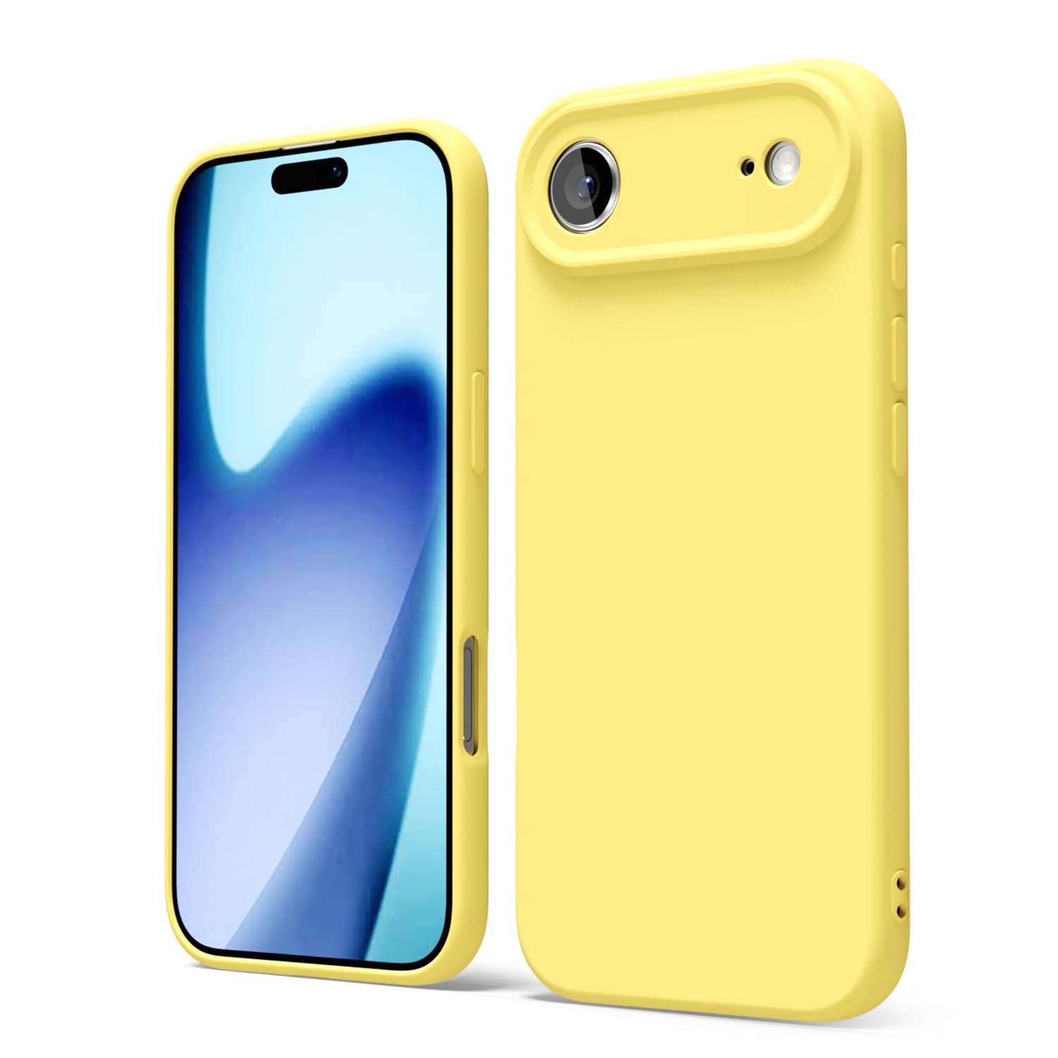 oakxco for iPhone 16 Pro Max Case Liquid Silicone, Soft Rubber Gel Elegant Aesthetic Basic Simple Cover, Cute Thin Slim TPU Matte Solid Color Plain Smooth Case for Women Girl, Light Pink — view 1715
