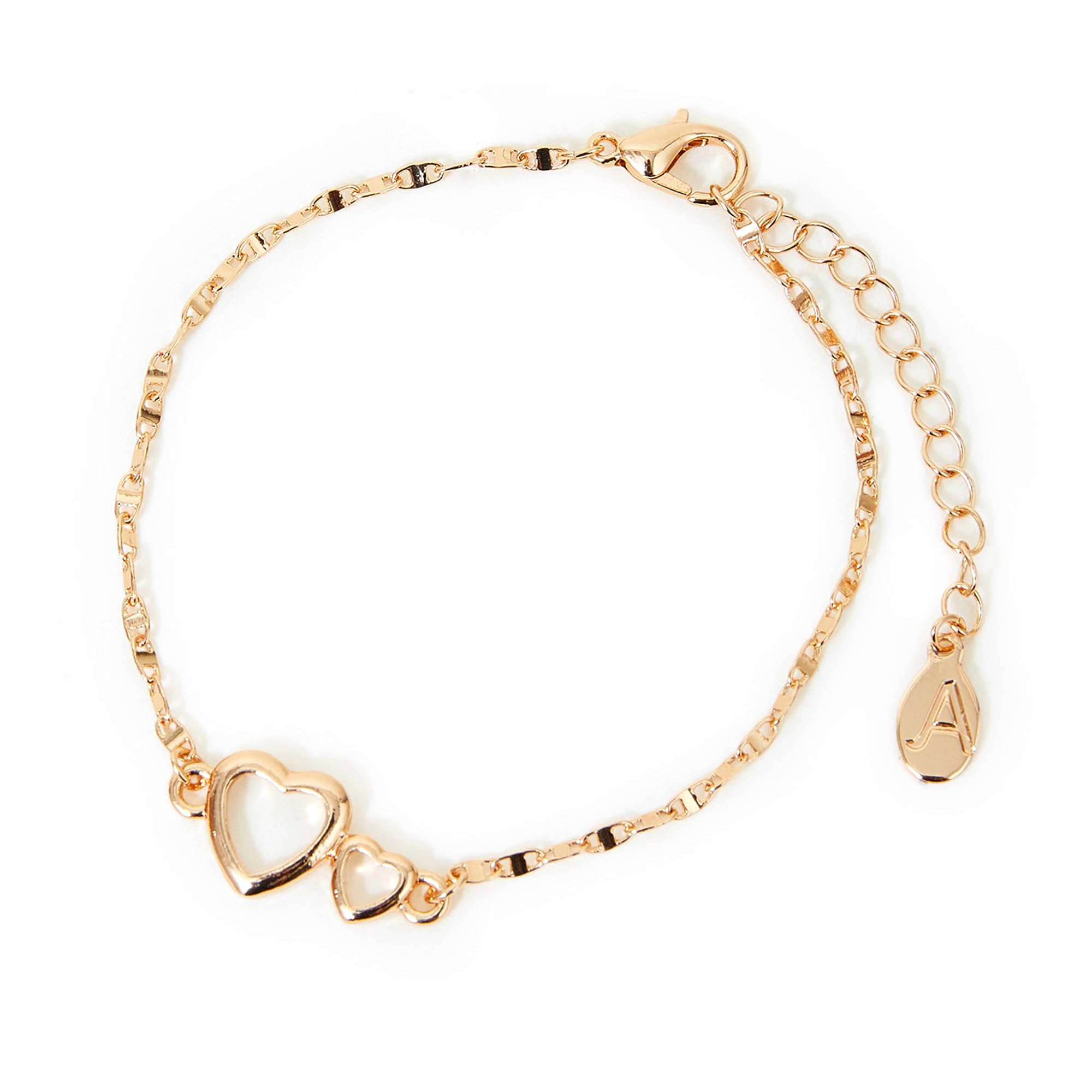 Accessorize London Womens Heart Links Bracelet (B0CQLP2879) Amazon Price History, Amazon Price Tracker