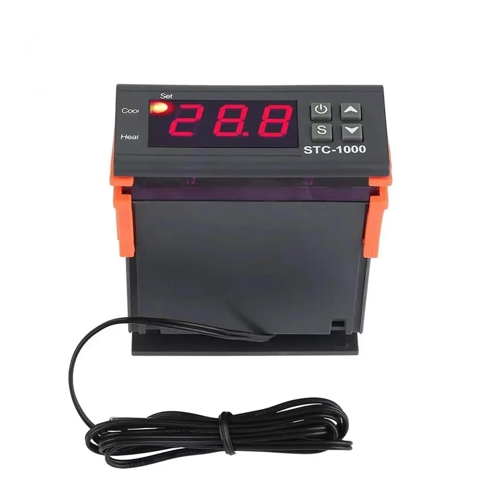1 pz STC-1000 STC-1000 LED Termostato digitale for incubatore Regolatore di temperatura Termoregolatore Relè Riscaldamento Raffreddamento 12V 24V 220V(AC 110V-220V)