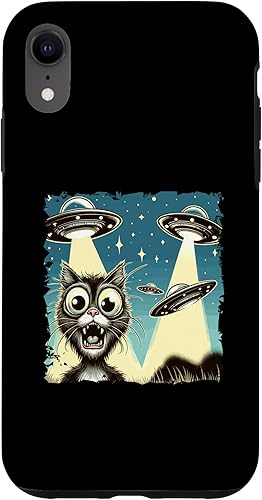 Miniatura 16 de iPhone 13 Pro Believe in Ufo - Alien Believer funny cat Case