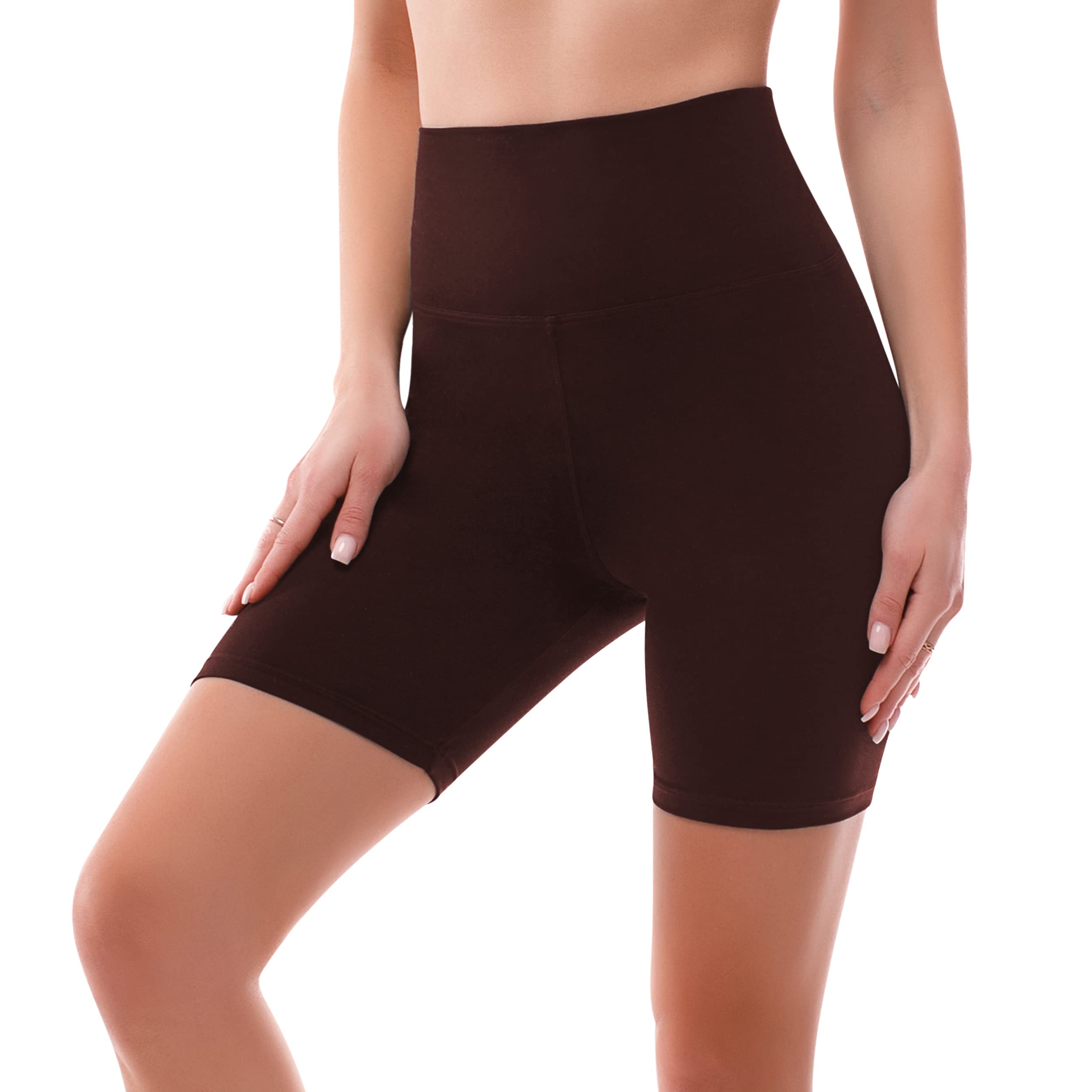 SINOPHANT Pantaloncini Palestra Donna Shorts Vita Alta Morbidi Corti Hotpants, per Yoga, Ciclismo, Yoga, Corsa, Allenamento