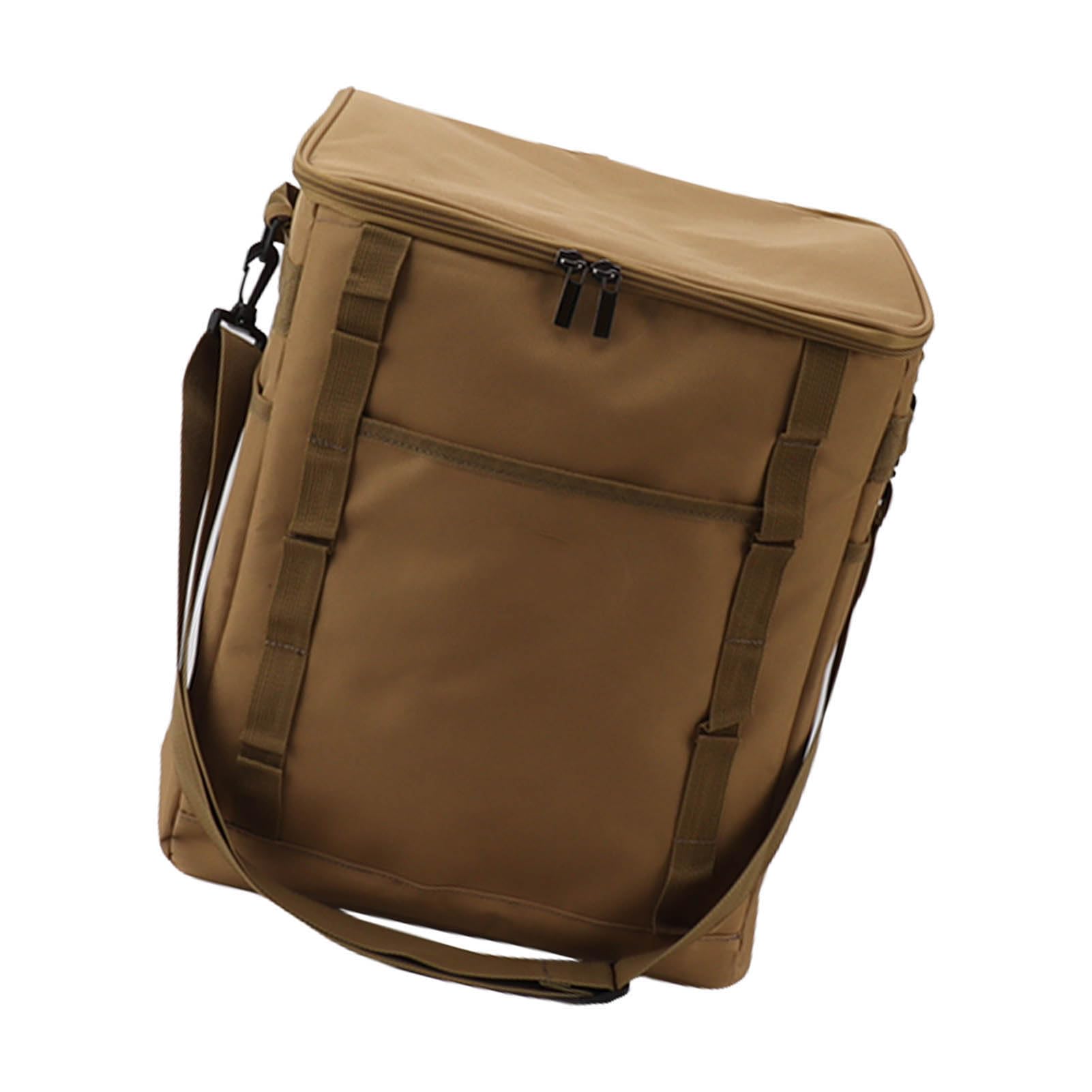 Haofy Borse per la Spesa Isolate per la Spesa, Borsa Termica per Alimenti Isolata da Campeggio Scatola Portatile per Esterni BBQ Picnic Lunch Box (Cachi)