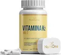 Vitamina K2 Mk7 Menaquinona 180 Capsulas 500mg - Nutrione