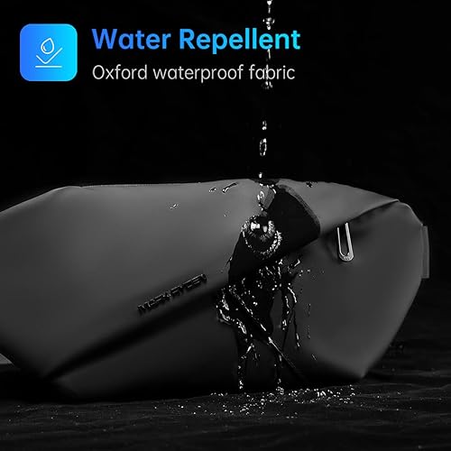 Miniatura 5 de Riñonera compacta EDC para hombre, cintura grande, correa ajustable adecuada para disfrutar de deportes, festivales, entrenamiento, correr, casual,