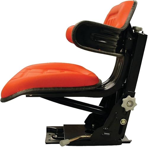 Miniatura 2 de Complete Tractor 3010-0003 Multi Angle Red Wrap Around Seat Compatible conReemplazo para Tractores