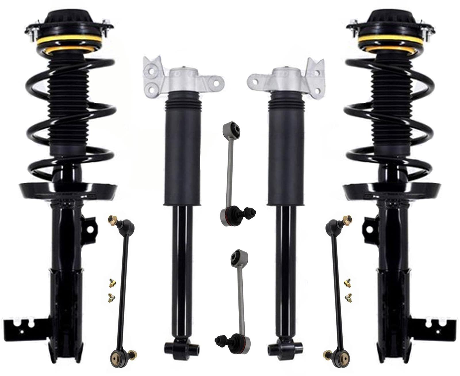 Amazon.com: Front Struts Rear Shocks Links Replacement Parts