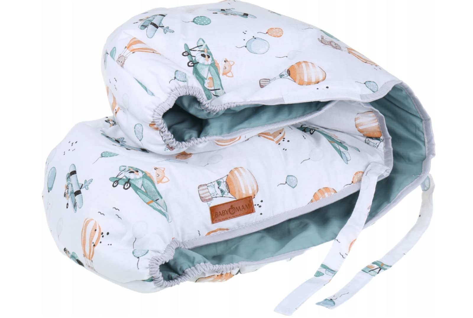 Copertura per navicella double-face per passeggino Dreamy Flight/Sage