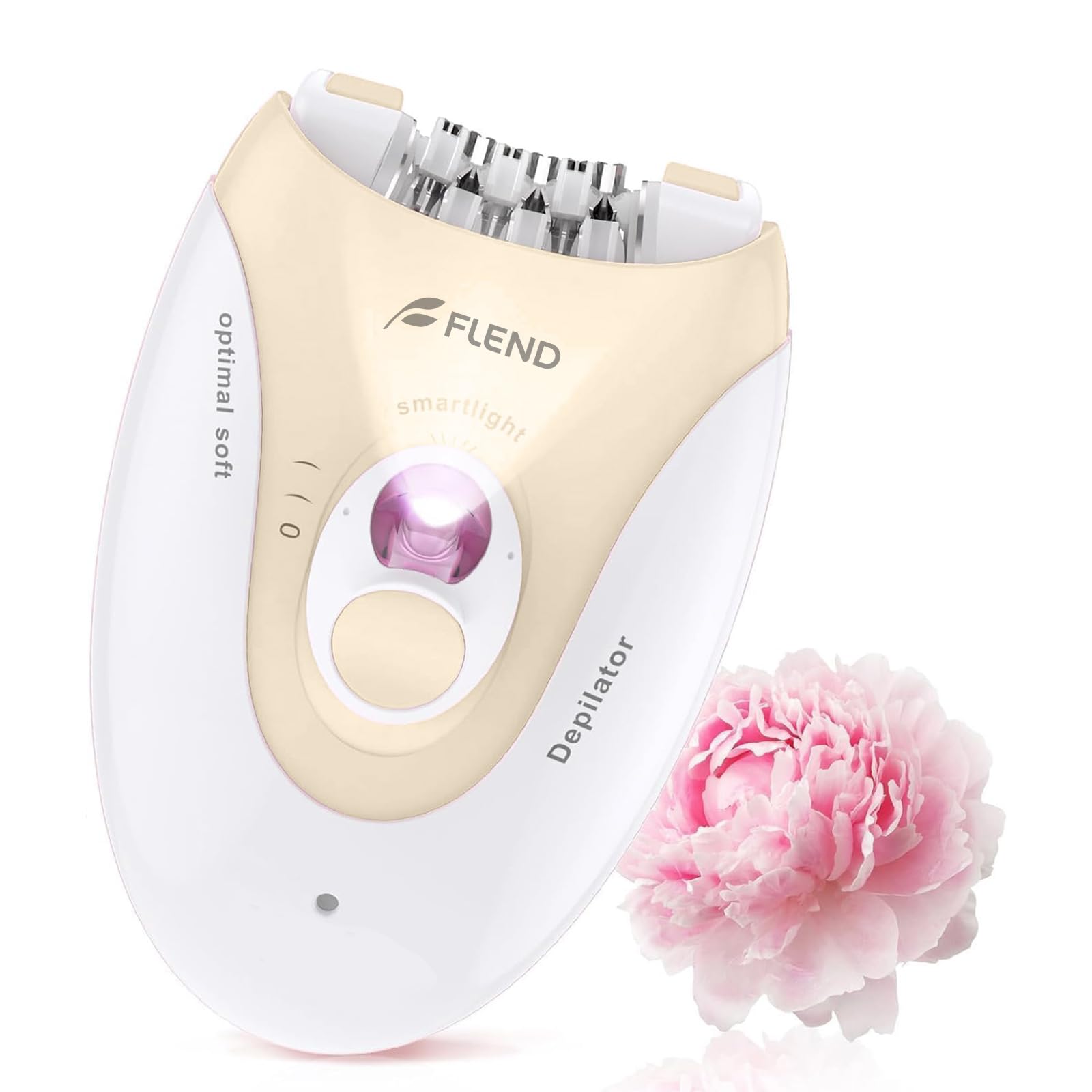 Epilator Epilator for Women Facial Hair Removal for Women Rechargeable 2 Speeds Hair Removal Device with 36 Tweezers