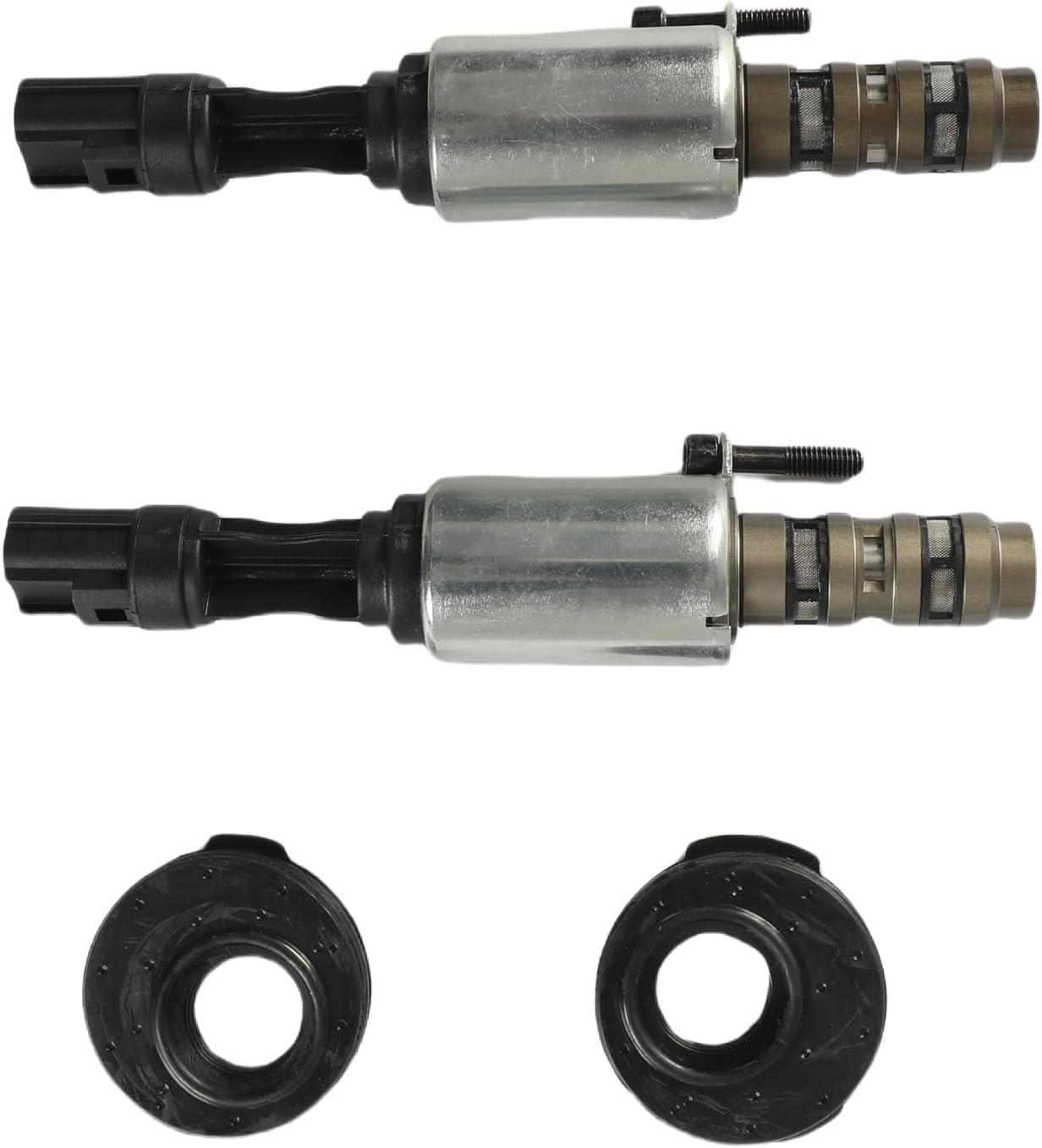 Engine Camshaft Rocker Arms Lifters Kit Timing Chain Cam Phaser Solenoid Kit Fit For Ford F150 Expedition Explore Mustang Lincoln Mark LT Navigator Mercury Mountaineer 4.6L 5.4L 3V 2005-2010