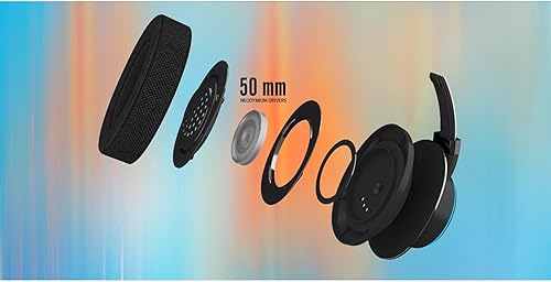 Miniatura 7 de Sound Blaster X H6 - Auriculares USB para juegos con sonido envolvente virtual 7.1, almohadillas de tela de espuma viscoelástica, modos de