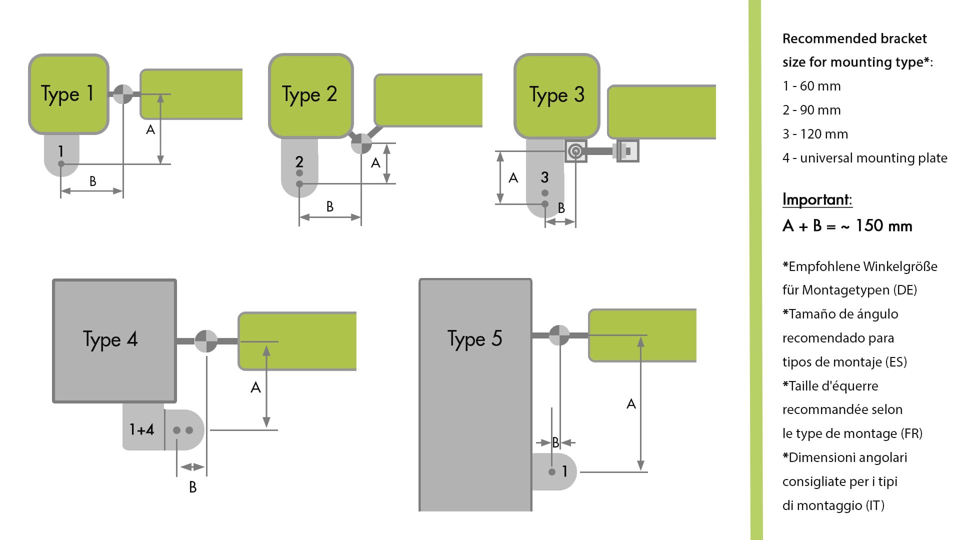 Cierrapuertas Camelion GTS 120/170 Soft Close hidráulico para puerta extorior de hasta 100 cm aluminio anodizio