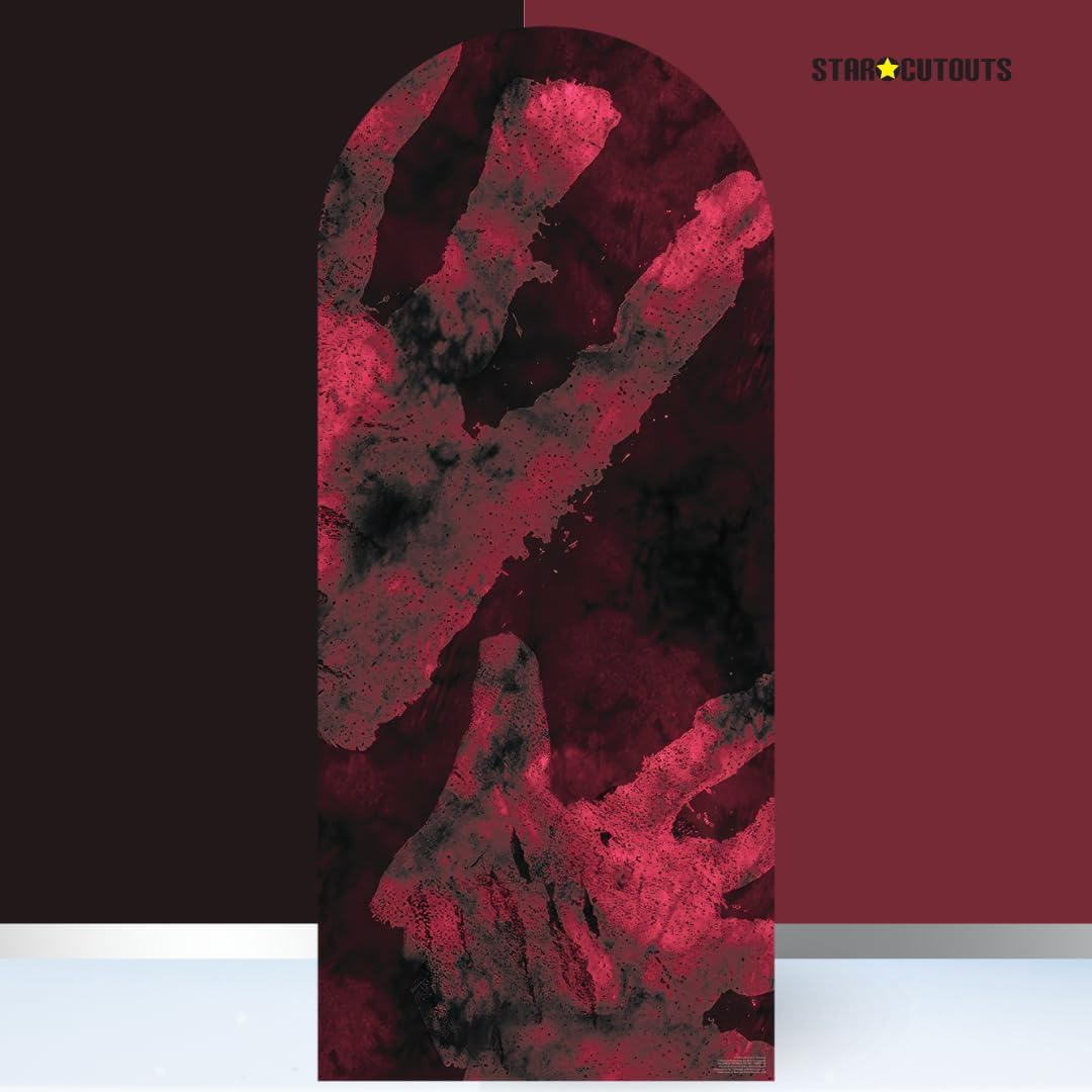 Star Cutouts SC4563 Lord of The Rings Uruk-hai Backdrop Single Cardboard Cut Out Height 185cm