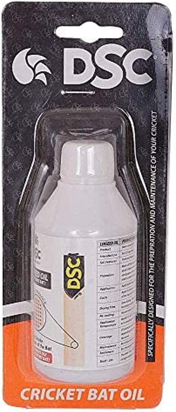 DSC Linseed Cricket Bat Oil Yellow Size 100 ML