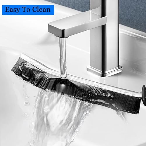 Miniatura 4 de Cepillo de limpieza de hendiduras, cepillo de limpieza de huecos, juego de 5 cepillos de limpieza de ranura de ventana, herramienta de limpieza de