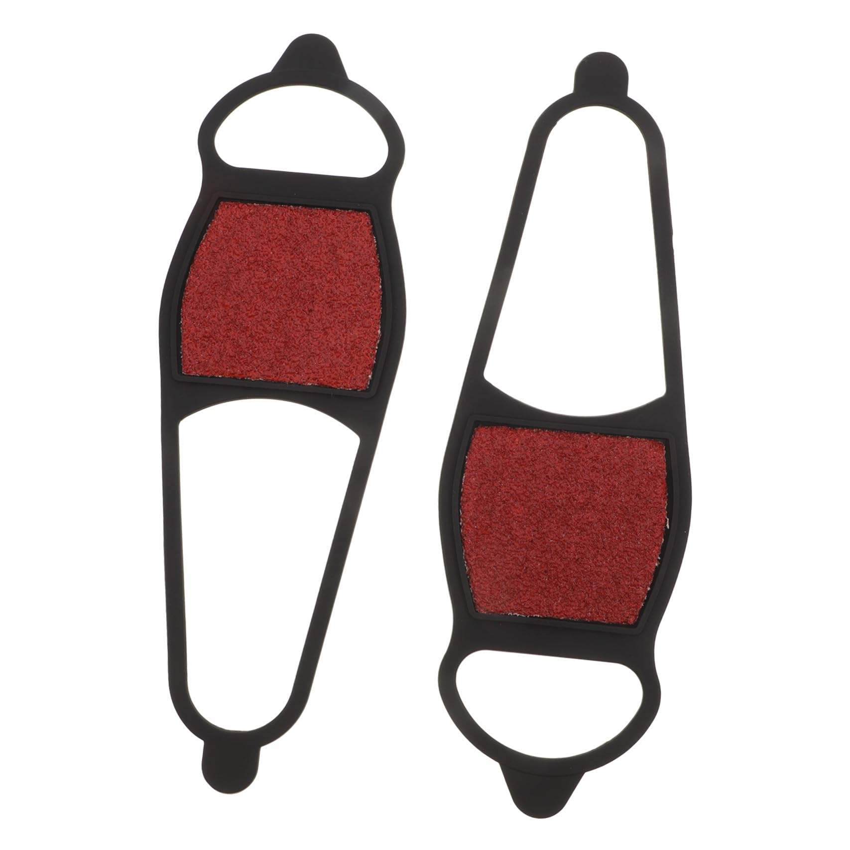 VANZACK Crampons Antidérapants Chaussures Hiver Caoutchouc Résistant Semelle Rugueuse Couverture Glisse pour Randonnée et Glace Unisexe et Compact
