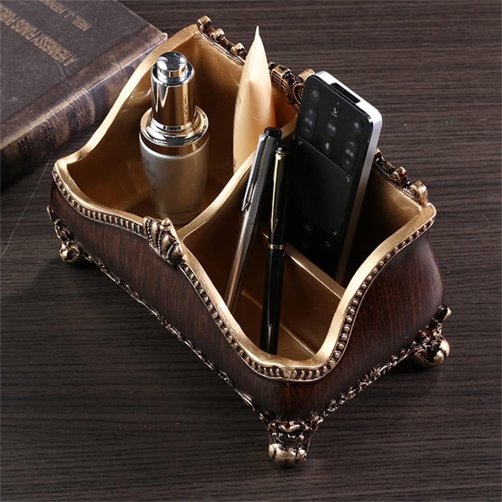 Music Storage Box Multifunctional Tissue Box Living Room Coffee Table Bedroom Paper Box (Color : A Size : 22 * 1 2.5 * 1 6CM) (A 22 * 1 2.5 * 1 6CM)