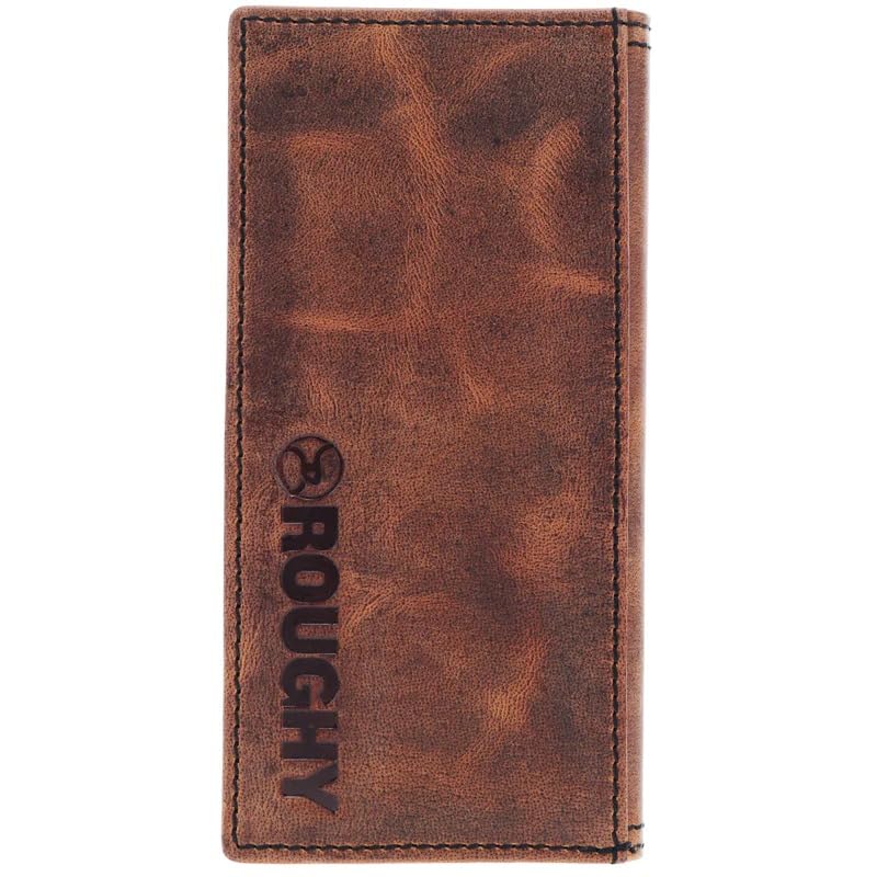 HOOEY Leather Men’s Western Rodeo Wallet (Hawk - Brown/Sunset Serape)2