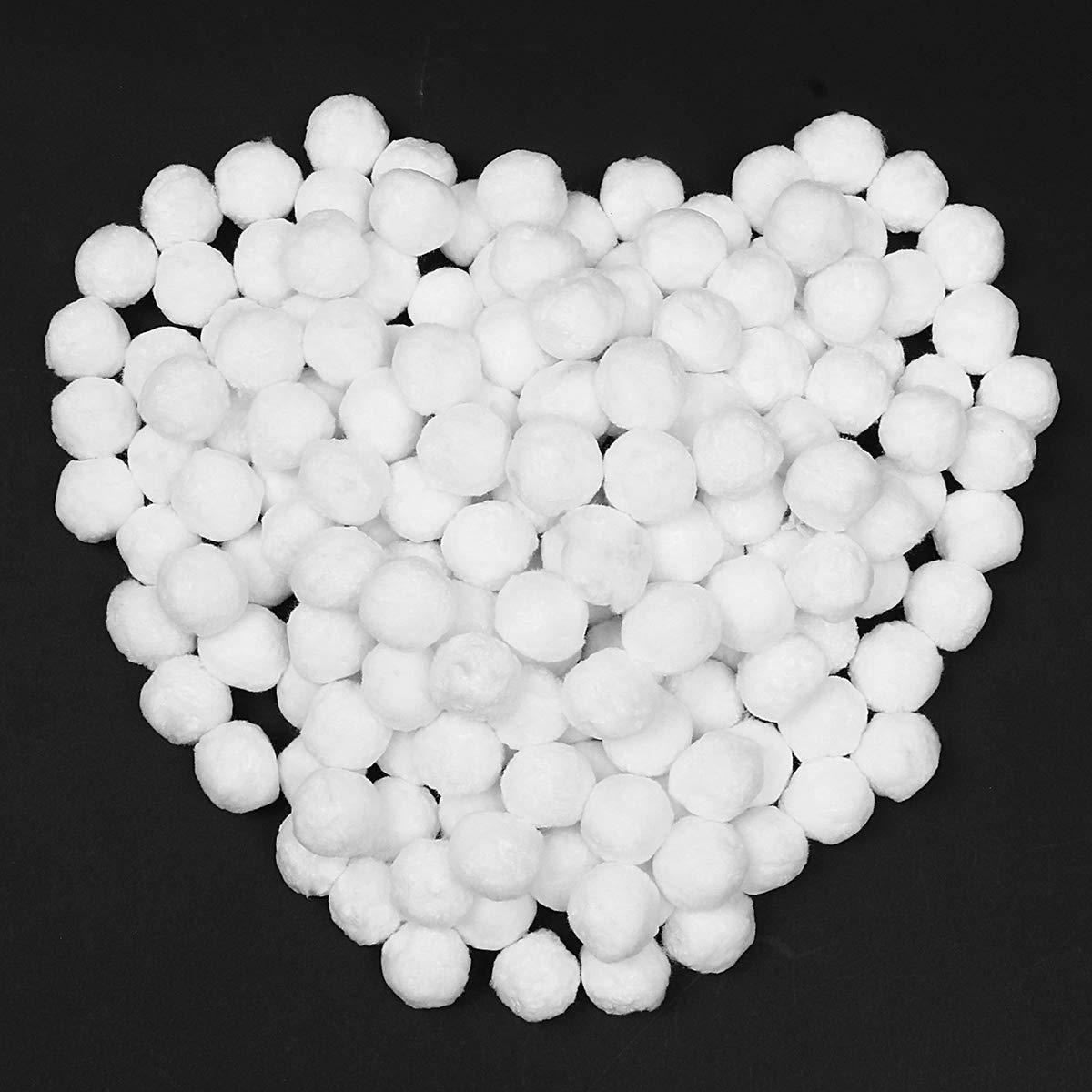 ChaRLes 700G 40mm Pool Filtre Boules Capacité Traitement De L'Eau Réutilisable Renouvelables Blanc Filtres Balle