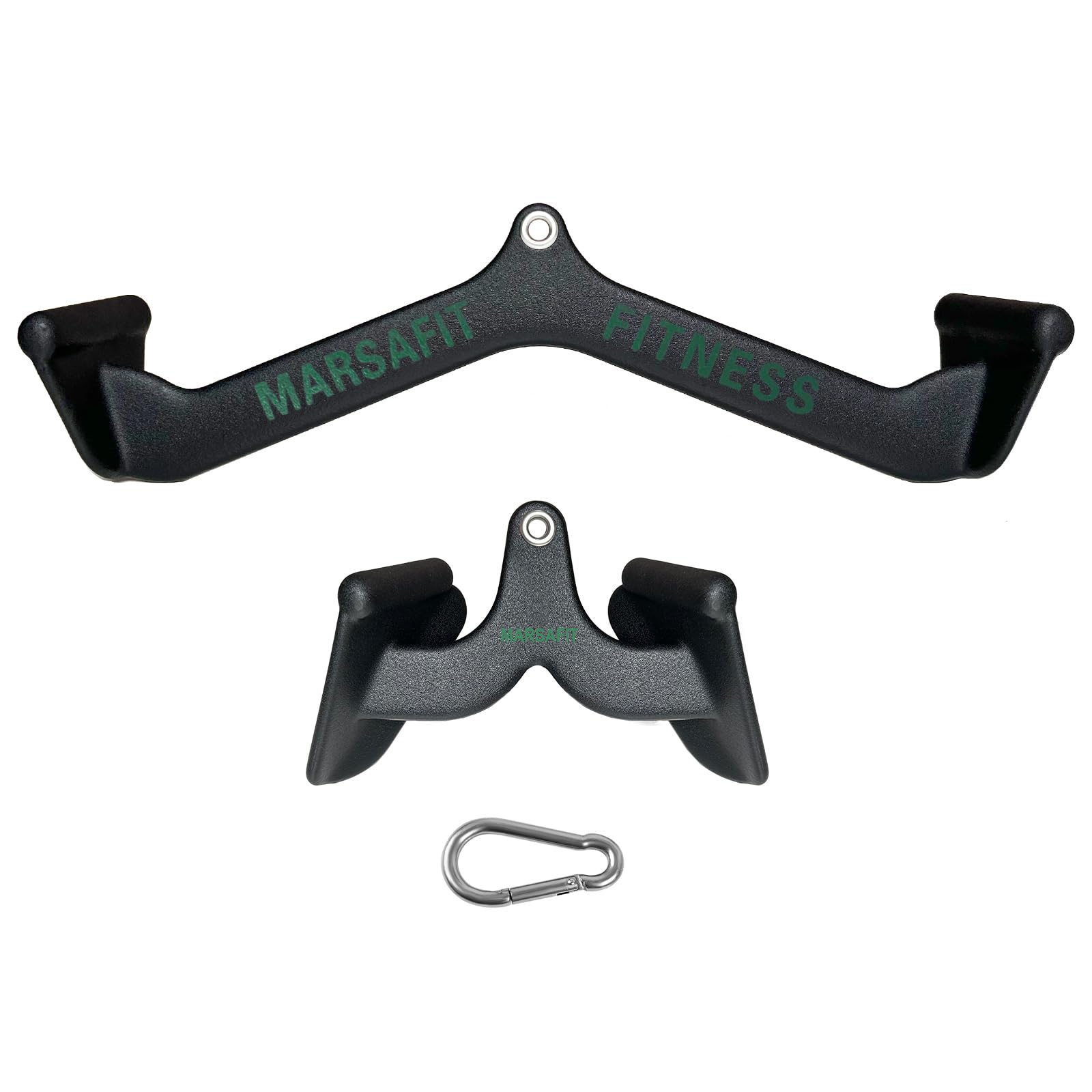 Home Gym Fitness Rowing T-bar V-bar Pulley Cable Machine Attachments, Bicep Curl Tricep LAT Pulldown Bar Back Strength Training Handle Grips LAT Pull Down Bar Press Down Exercises (UKBT013)