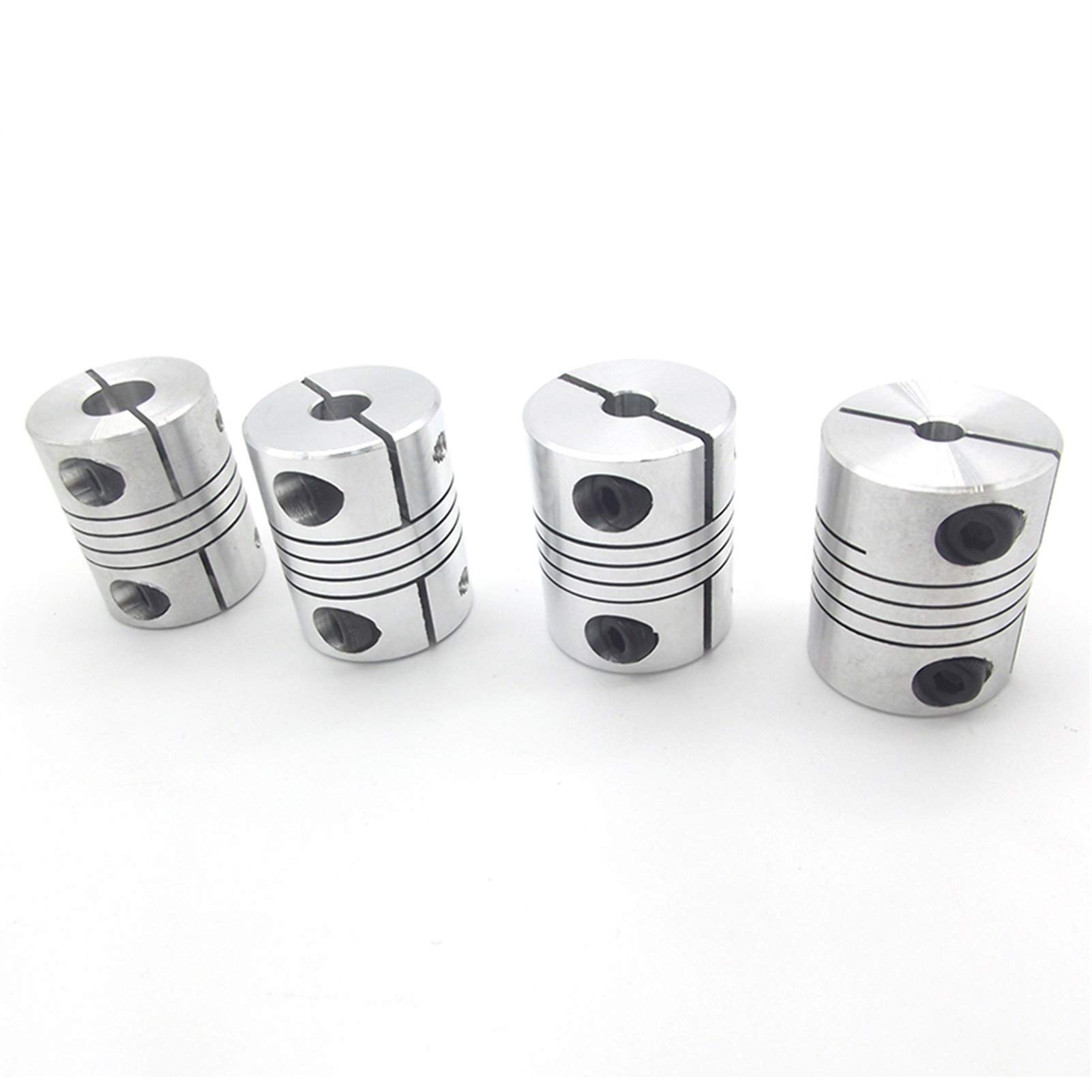 4 stücke D25l30 5mm Flexible Kupplung for Schrittmotorkupplung Wellenkupplungen for 3D-Drucker-Teile Zubehör YIJIAN