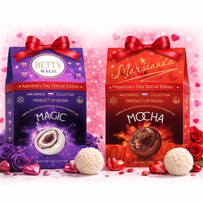 Marsianka (Mocha & Magic, 150g Each) Betty Ambrosian Chocolate