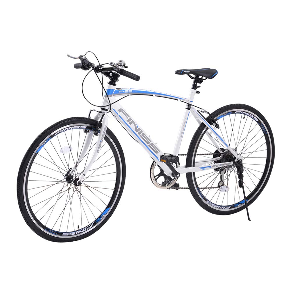 クロスバイク ブルー ホワイト