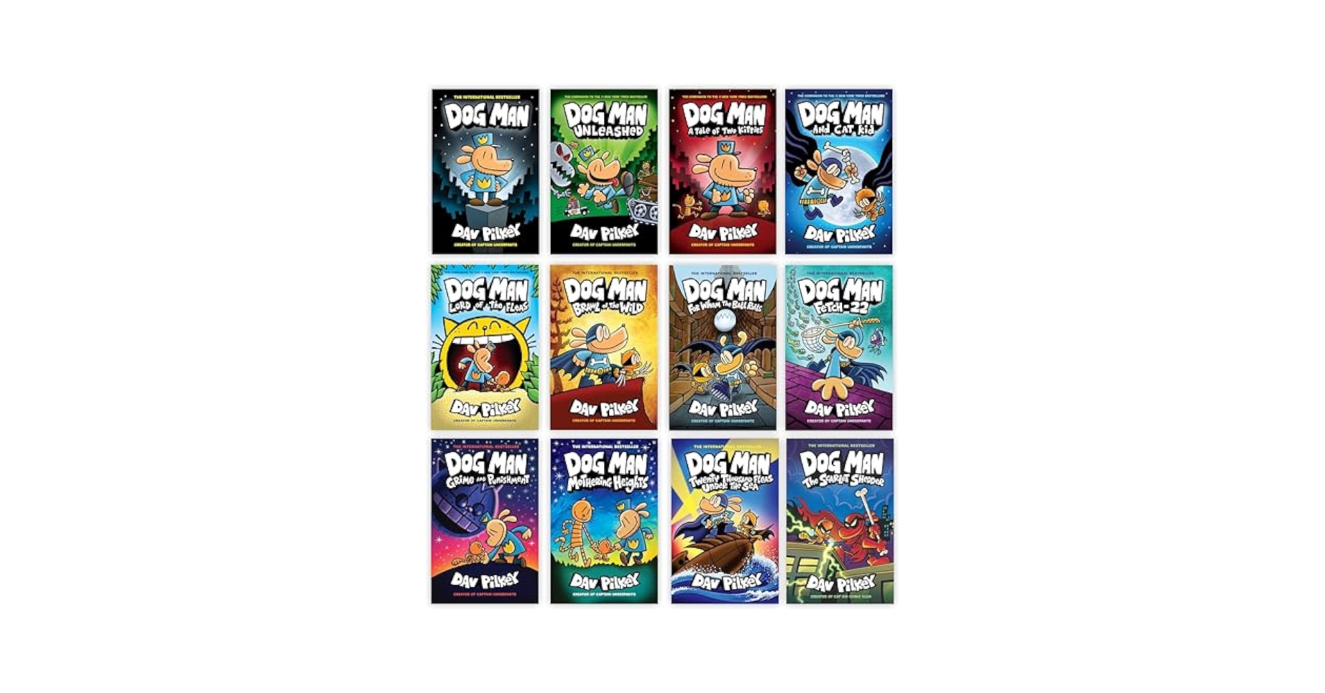 ドッグマン 全3巻セット デイヴ・ピルキー Amazon.com: Dogman Series 1-12 Complete Books Set by Dav