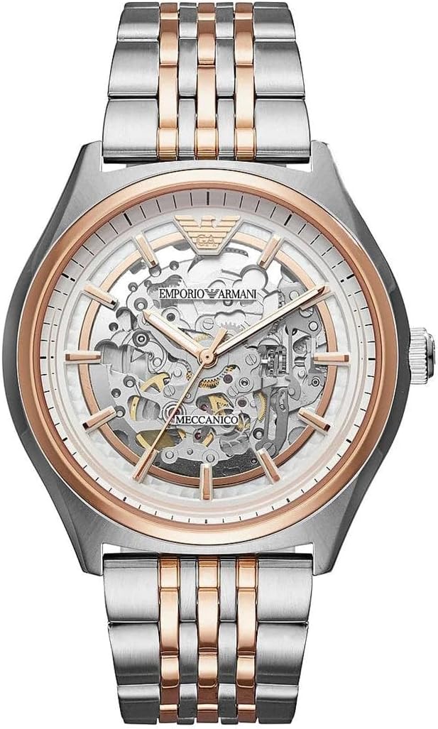 Emporio Armani メンズ ドレスウォッチ 日本製自動巻き ステンレススチールベルト シルバー 22 (モデル: AR60002) Amazonで販売中 Emporio Armani メンズ ドレスウォッチ 日本製自動巻き ステンレススチールベルト シルバー 22 (モデル: AR60002) Amazonで販売中