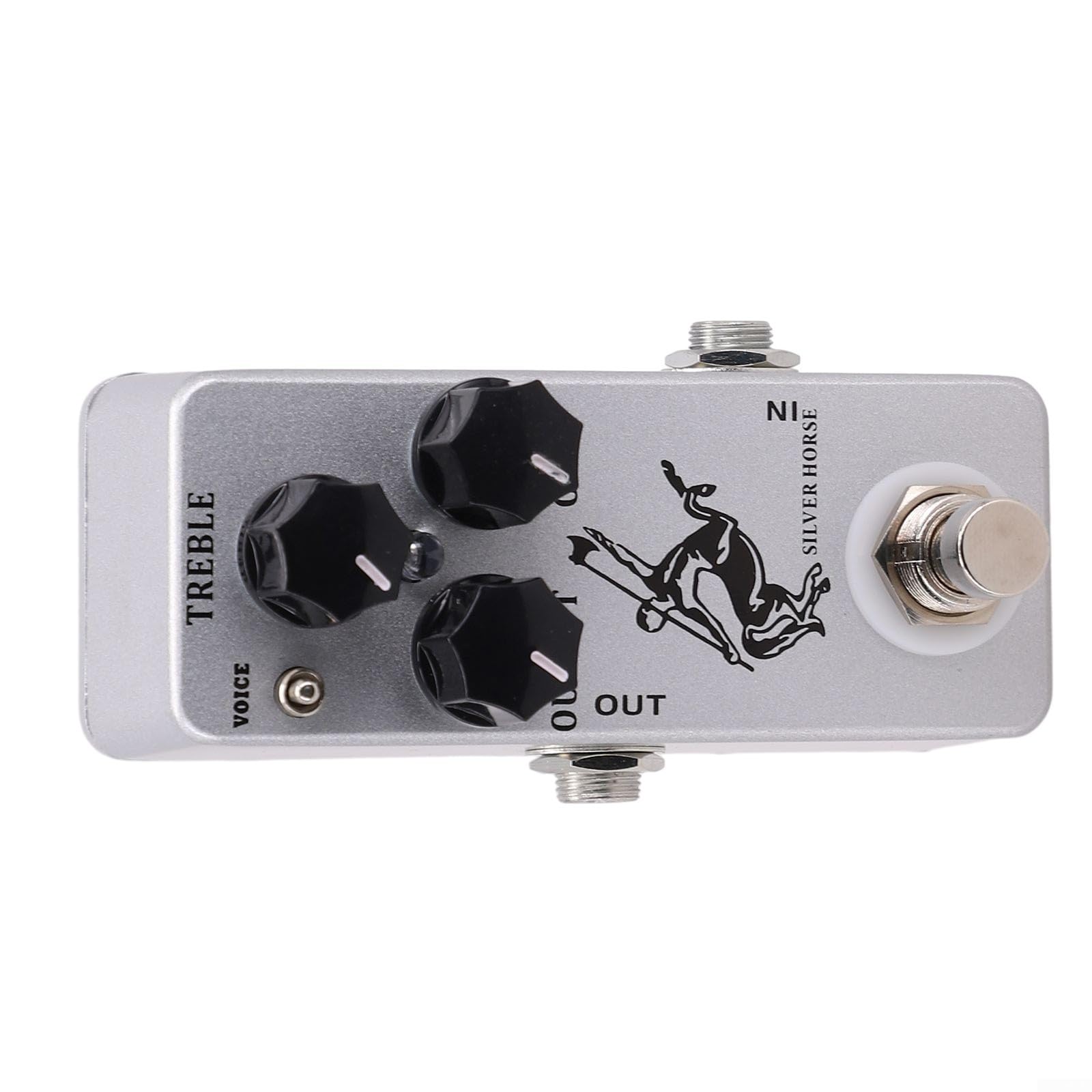 Per mini pedale Overdrive per chitarra elettrica, funzione Boost, compatto