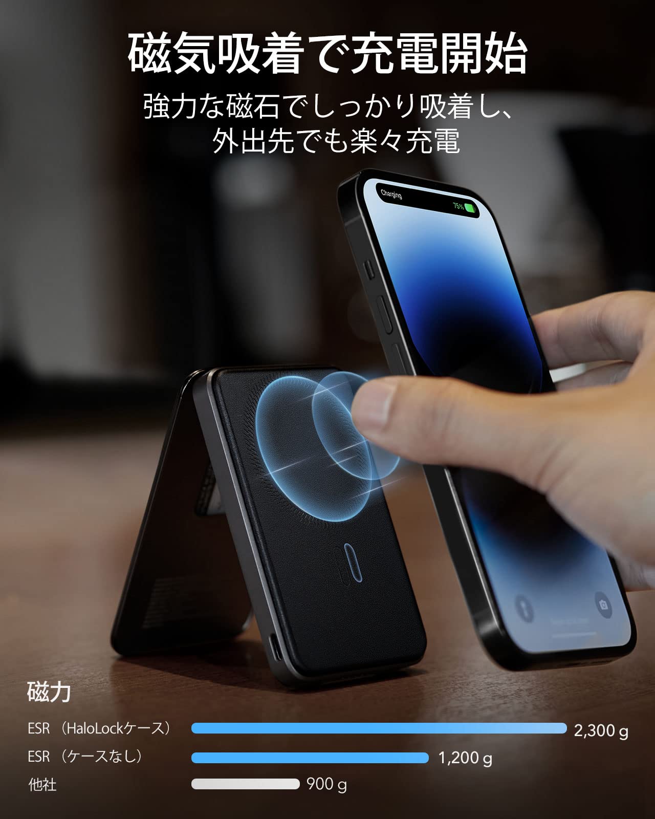 Amazon.co.jp: ESR Magsafe対応 カードケース MagSafe モバイル