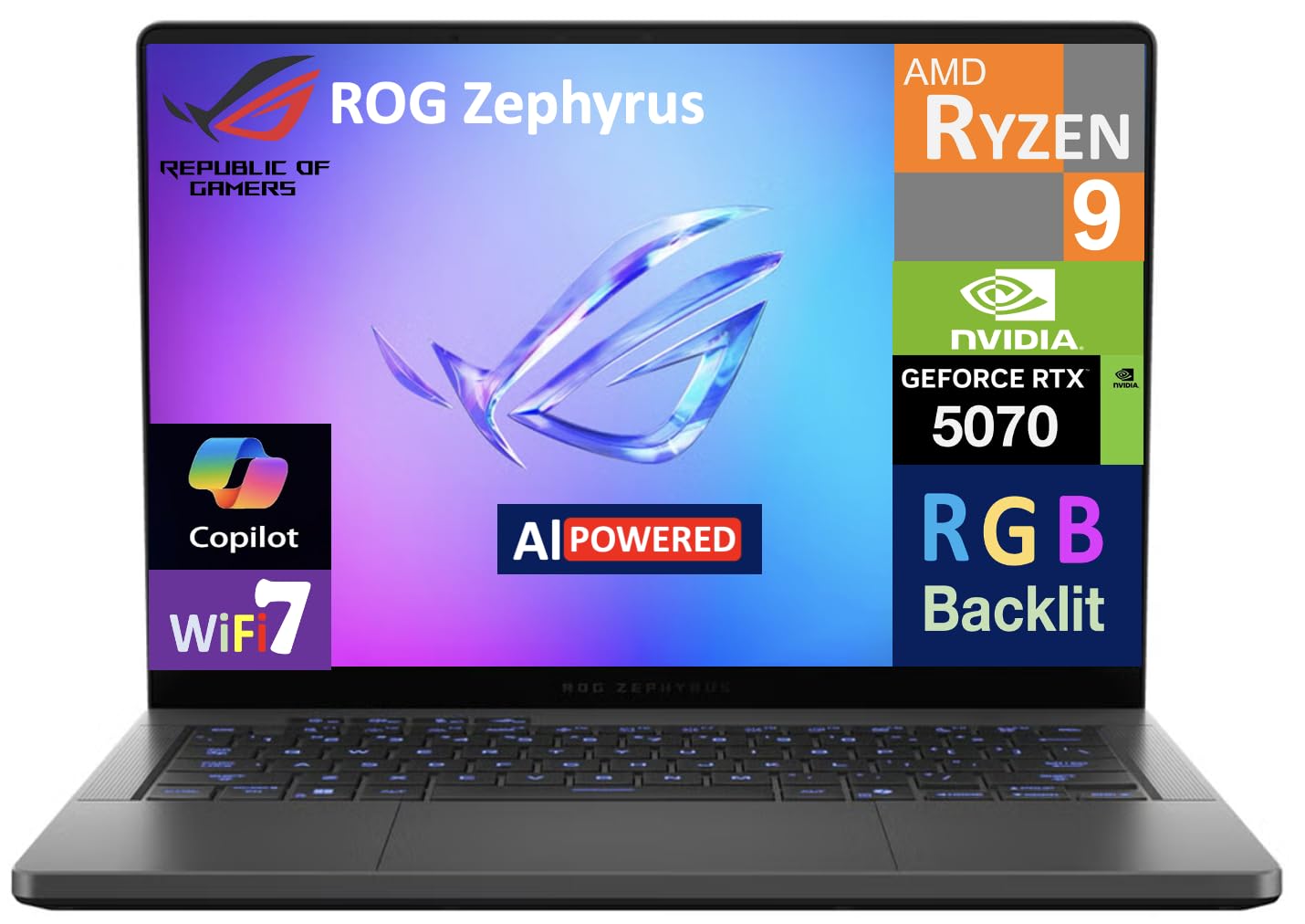 Amazon.com: ASUS ROG Zephyrus G14 AI Gaming Laptop 14.0