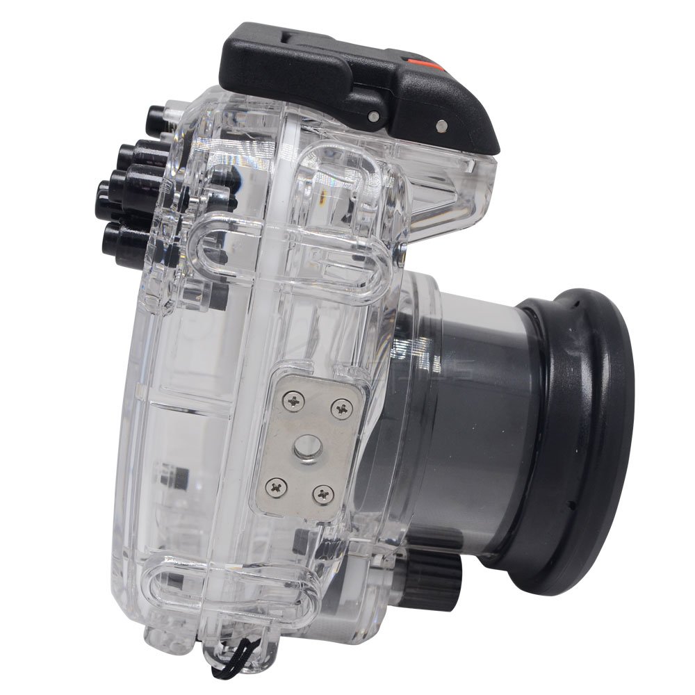 Amazon | Mcoplus 40 m / 130ft防水水中カメラハウジングダイビング