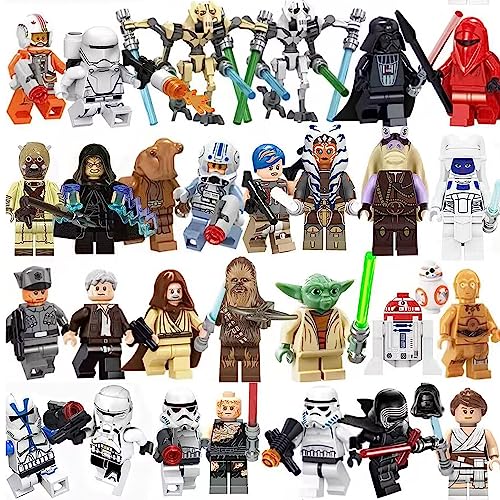 Vyjisa Mini Figures Star Army Droids Battle Building Blocks Set For Adults And Kids, 29Pcs #TOP30