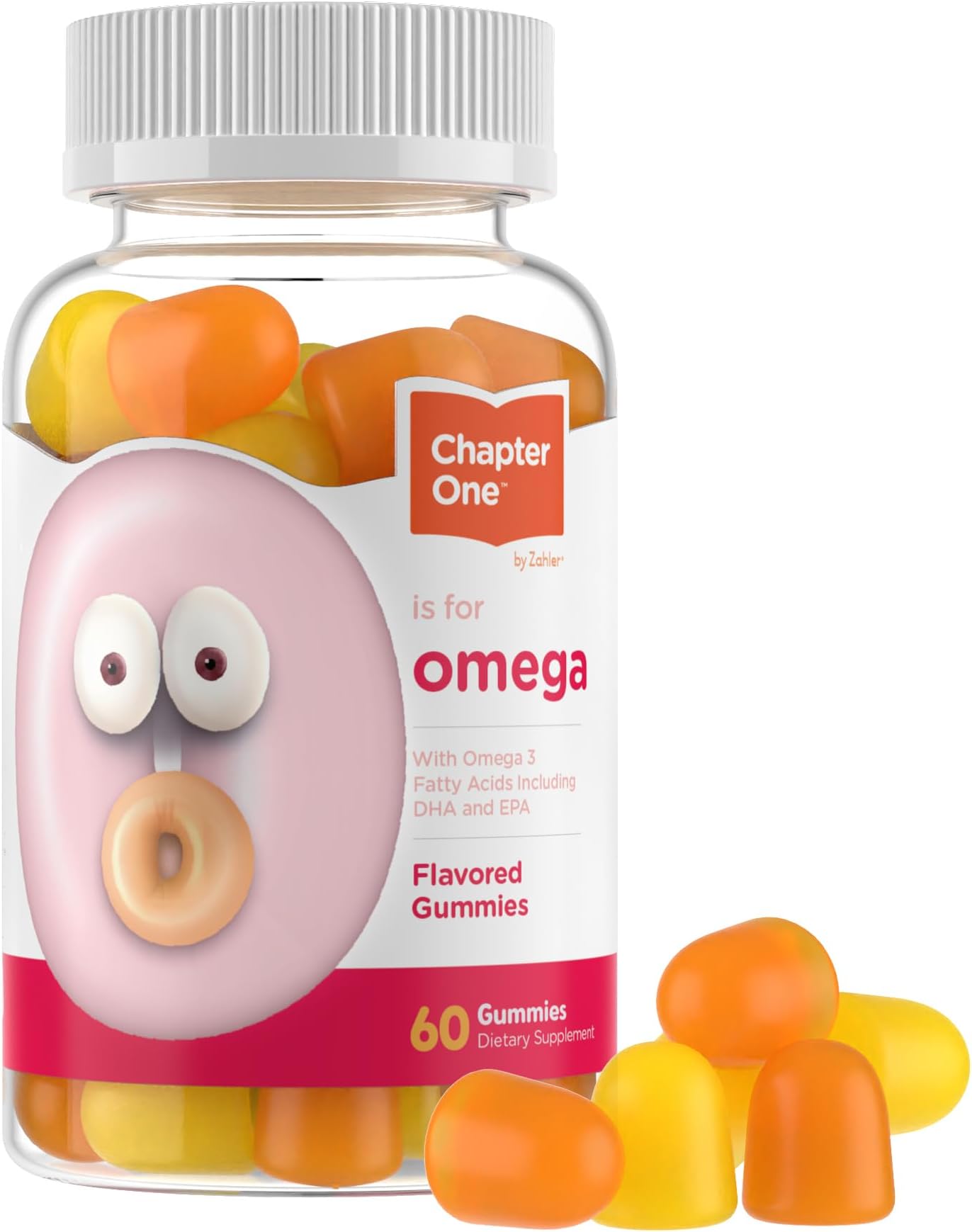 Zahler Chapter One Omega 3 Gummies for Kids with No Fish
