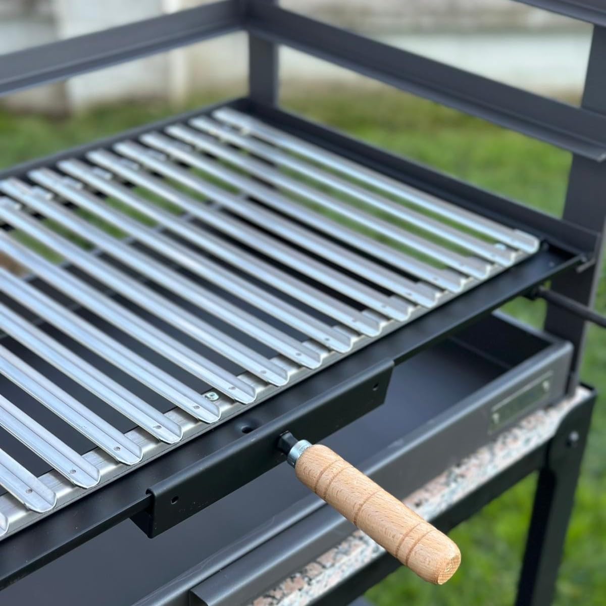Imex El Zorro 71449 - Tiroir barbecue avec grill inox 68 x 45 x 45 cm.